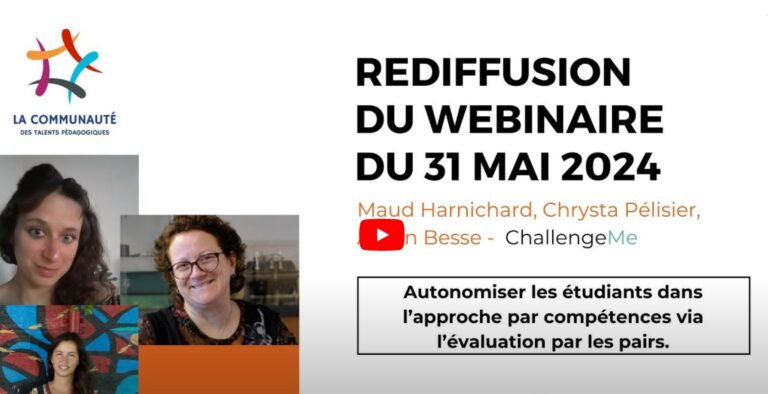 Webinar - Autonomiser les étudiants dans l'APC