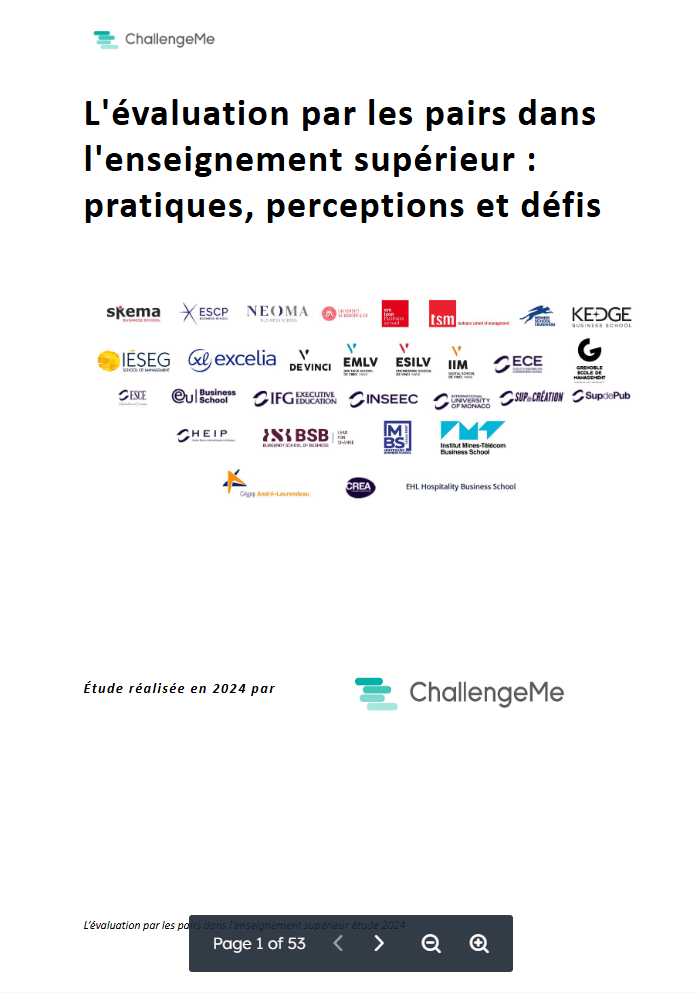 Etude Eval par les pairs