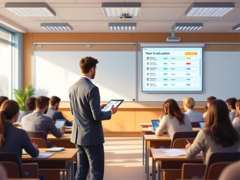 L&rsquo;évaluation par les pairs à grande échelle : retour d&rsquo;expérience d&rsquo;un enseignant de SKEMA Business School