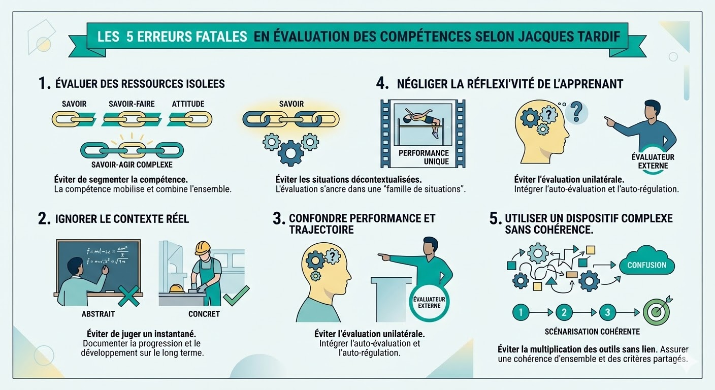 Les 5 erreurs fatales en évaluation des compétences (selon Jacques ...